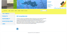 Tablet Screenshot of en.sw-umwelttechnik.com